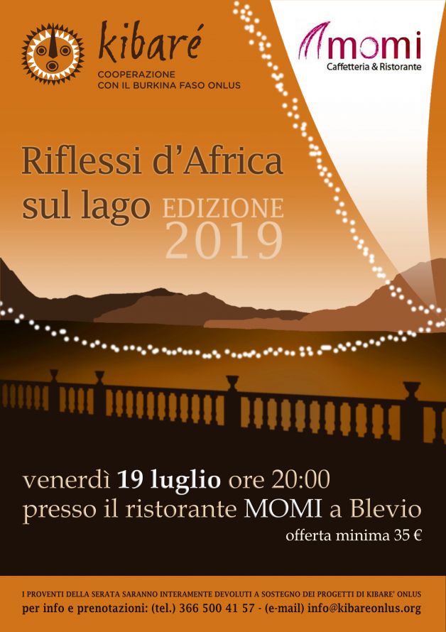 Riflessi d'Africa sul Lago 2019